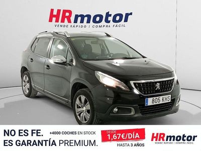 Usado Peugeot 2008 Style 82 CV (60 kW) 2018 Negro SUV