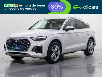 Usado Audi Q5 Sportback S-Line 204 CV (150 kW) 2022 Negro SUV