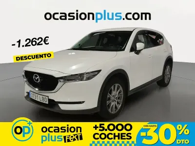 Usado Mazda CX-5 150 CV (110 kW) 2019 Blanco SUV