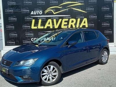 Usado Seat Leon ST Reference 110 CV (80 kW) 2015 Azul Familiar
