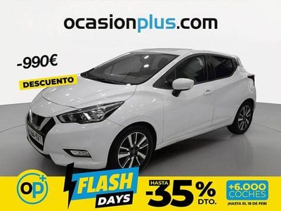 Usado Nissan Micra S 100 CV (73 kW) 2019 Blanco Utilitario