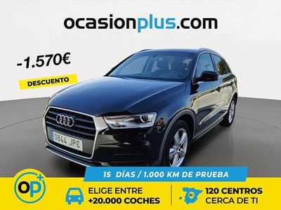 Usado Audi Q3 Design 150 CV (110 kW) 2016 Negro SUV