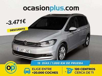 Usado VW Touran Advance 150 CV (110 kW) 2021 Gris Monovolumen