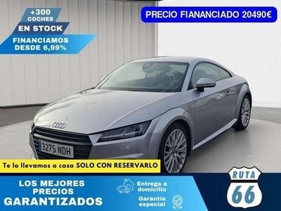 Usado Audi TT S-Line 184 CV (135 kW) 2015 Gris Coupe