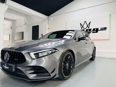 Usado Mercedes A200 163 CV (119 kW) 2018 Gris / plata Berlina