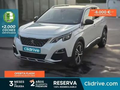 Usado Peugeot 3008 Style 120 CV (88 kW) 2016 Blanco Monovolumen