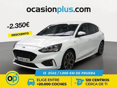 Blanco Usado 2020 Ford Focus ST-Line | 16.050 € (Precio justo)