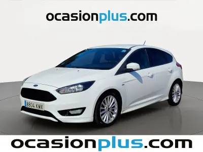Usado Ford Focus ST-Line 125 CV (91 kW) 2018 Blanco Utilitario