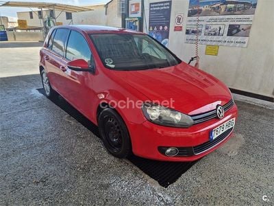 Usado VW Golf VI Sport 105 CV (77 kW) 2011 Rojo Utilitario
