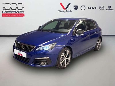 Usado Peugeot 308 GT-line 131 CV (96 kW) 2018 Azul Utilitario