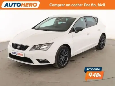 Usado Seat Leon CONNECT 110 CV (80 kW) 2016 Blanco Berlina