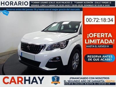Usado Peugeot 3008 Active 131 CV (96 kW) 2019 Blanco SUV