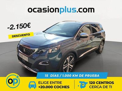 Usado Peugeot 5008 GT 180 CV (132 kW) 2019 Verde SUV
