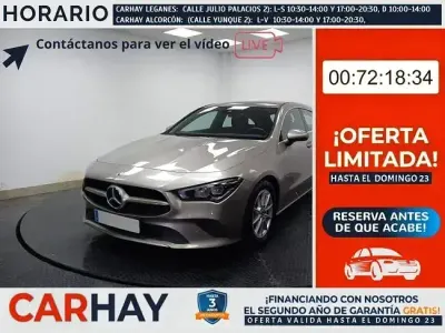 Usado Mercedes CLA180 Business 136 CV (100 kW) 2020 Gris Coupe