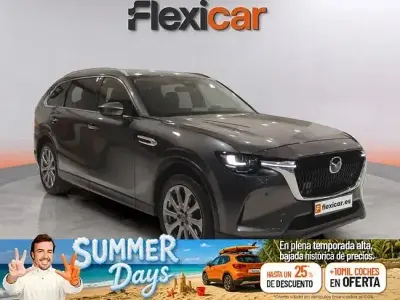 Usado Mazda CX-80 Exclusive-Line 254 CV (186 kW) 2025 Gris / plata SUV