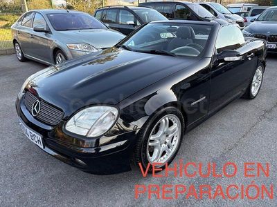 Usado Mercedes SLK200 163 CV (119 kW) 2000 Negro Descapotable