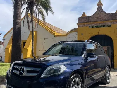 Usado Mercedes GLK200 143 CV (105 kW) 2014 Azul SUV