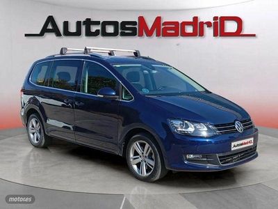 Azul Usado 2020 VW Sharan Sportline Monovolumen | 26.490 € (Precio justo)