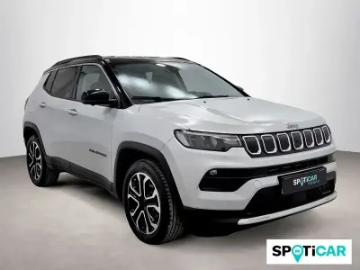 Usado Jeep Compass Limited 131 CV (96 kW) 2022 Gris SUV