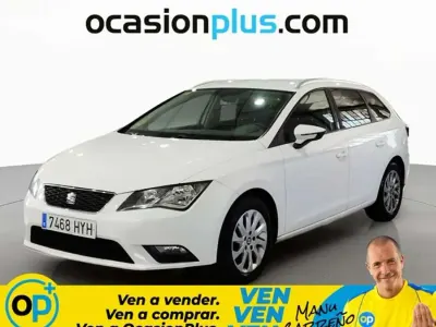 Usado Seat Leon ST Style 105 HP (77 kW) 2014 Branco Carrinha