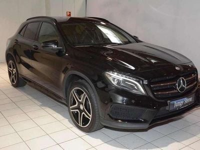 Usado Mercedes GLA220 AMG line 170 CV (125 kW) 2014 Negro SUV