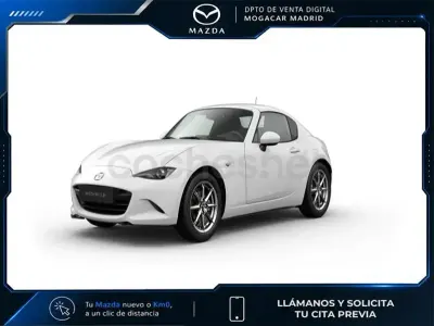 Nuevo Mazda MX5 Exclusive-Line 132 CV (97 kW) 2026 Blanco Descapotable