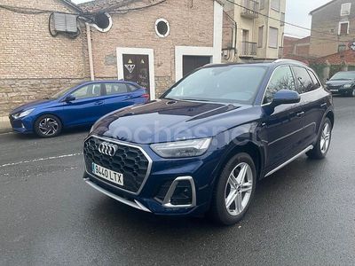 Usado Audi Q5 S-Line 367 CV (269 kW) 2021 Azul SUV