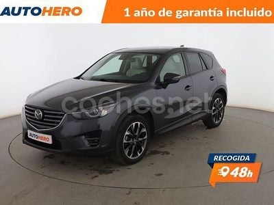 Gris Usado 2015 Mazda CX-5 Luxury SUV | 15.599 € (Precio justo)