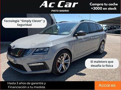 Usado Skoda Octavia RS 184 CV (135 kW) 2017 Gris / plata Familiar