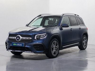 Usado Mercedes GLB200 150 CV (110 kW) 2021 Gris SUV