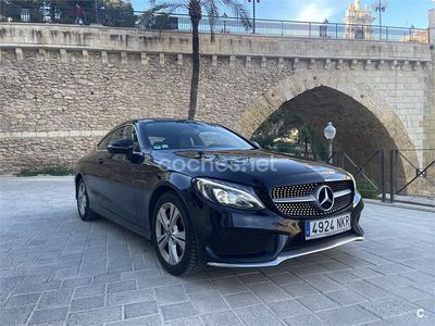 Usado Mercedes 200 AMG line 184 CV (135 kW) 2017 Negro Coupe