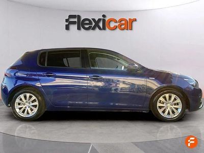 Usado Peugeot 308 Style 130 CV (95 kW) 2020 Azul Berlina