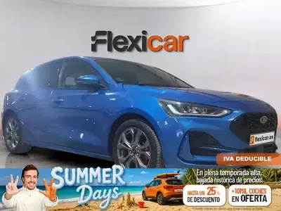 Usado Ford Focus ST-Line 125 CV (91 kW) 2022 Azul Berlina