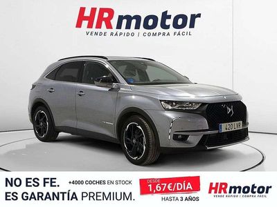 Usado DS Automobiles DS7 Crossback Performance 227 CV (166 kW) 2021 Gris SUV