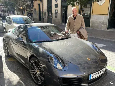 Usado Porsche 911 400 CV (294 kW) 2016 Gris / plata Coupe