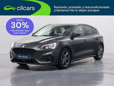 Usado Ford Focus ST-Line 125 CV (91 kW) 2019 Gris Berlina