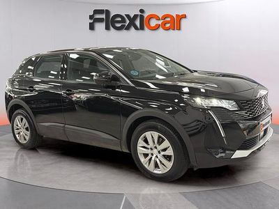 Usado Peugeot 3008 Active 131 CV (96 kW) 2021 Negro SUV