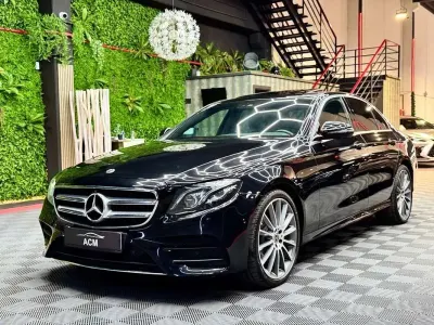 Usado Mercedes E350 257 CV (189 kW) 2017 Negro Berlina