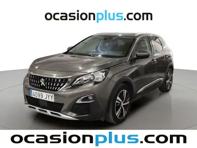 Usado Peugeot 3008 Allure 131 CV (96 kW) 2017 Gris SUV