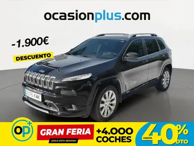 Usado Jeep Cherokee Overland 200 CV (147 kW) 2018 Negro SUV