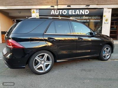 Negro Usado 2017 Mercedes GLE500 AMG SUV | 47.750 €