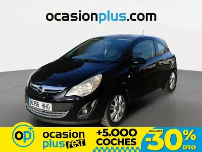 Begagnad Opel Corsa Selective 86 HK (63 kW) 2011 Svart Halvkombi