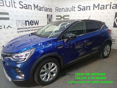 Usado Renault Captur Intens 140 CV (102 kW) 2021 Azul SUV