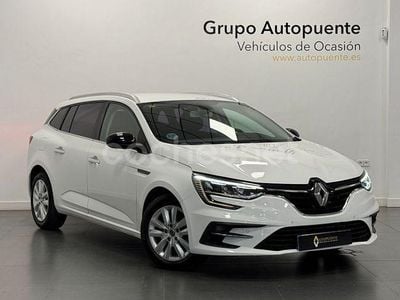 Blanco Usado 2021 Renault Mégane GrandTour Intens Familiar | 13.990 € (Precio justo)