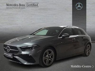 Gris montaña Usado 2024 Mercedes A180 AMG line | 31.900 € (Precio justo)