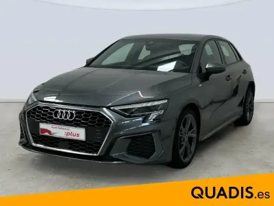 Usado Audi A3 S-Line 110 CV (80 kW) 2022 Gris Berlina