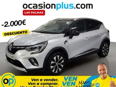 Usado Renault Captur Techno 91 CV (66 kW) 2024 Gris SUV