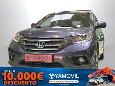 Usado Honda CR-V Luxury 150 CV (110 kW) 2014 Azul SUV