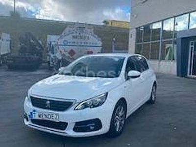 Usado Peugeot 308 Style 130 CV (95 kW) 2018 Blanco Berlina