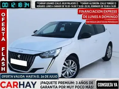 Usado Peugeot 208 Active 100 CV (73 kW) 2022 Blanco Utilitario